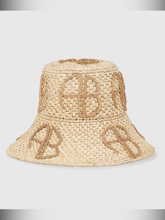 Anine Bing Accessories - Anine Bing - Cabana Bucket Hat in NaturalStraw